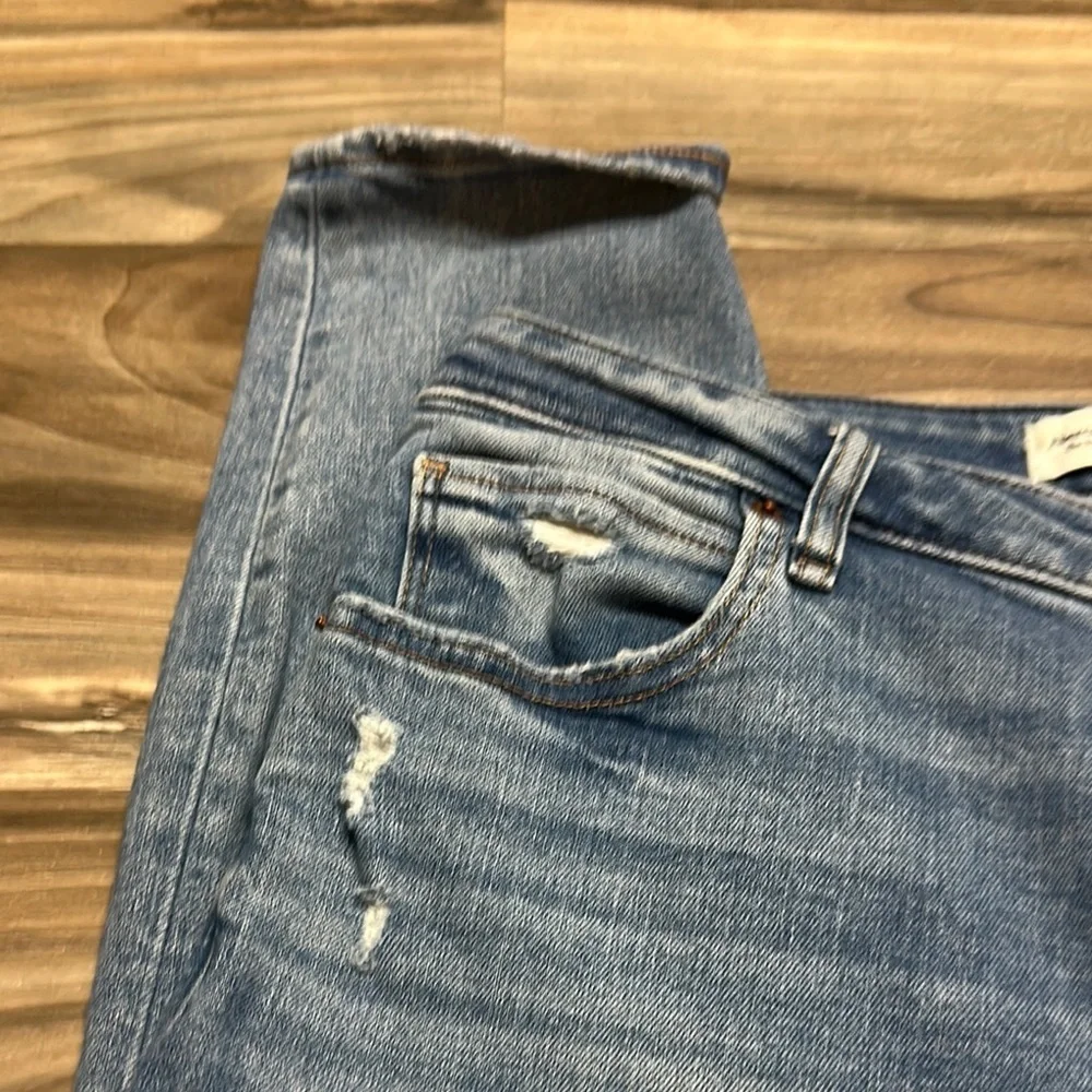 Abercrombie & Fitch Curve Love High Rise Super Skinny Ankle Jean sz 30/10 - Picture 3 of 10